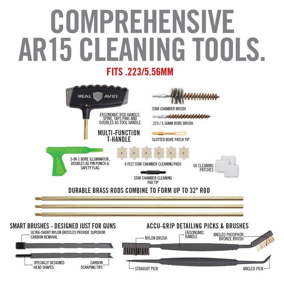 Estación de Limpieza Maestra™ – AR15 (Kit de Limpieza)