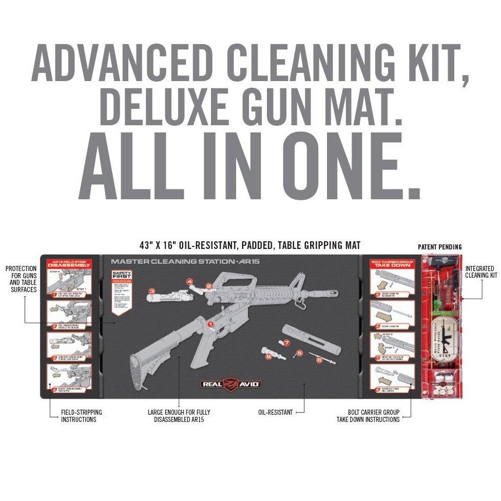 Estación de Limpieza Maestra™ – AR15 (Kit de Limpieza)