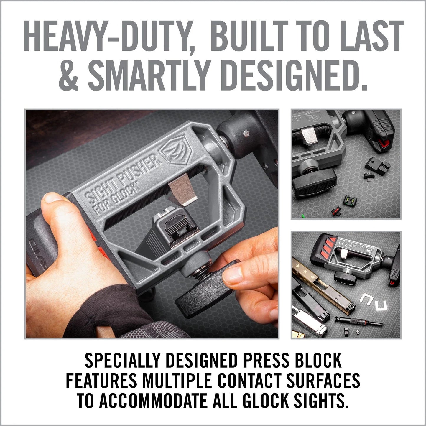 Extractor de miras Glock