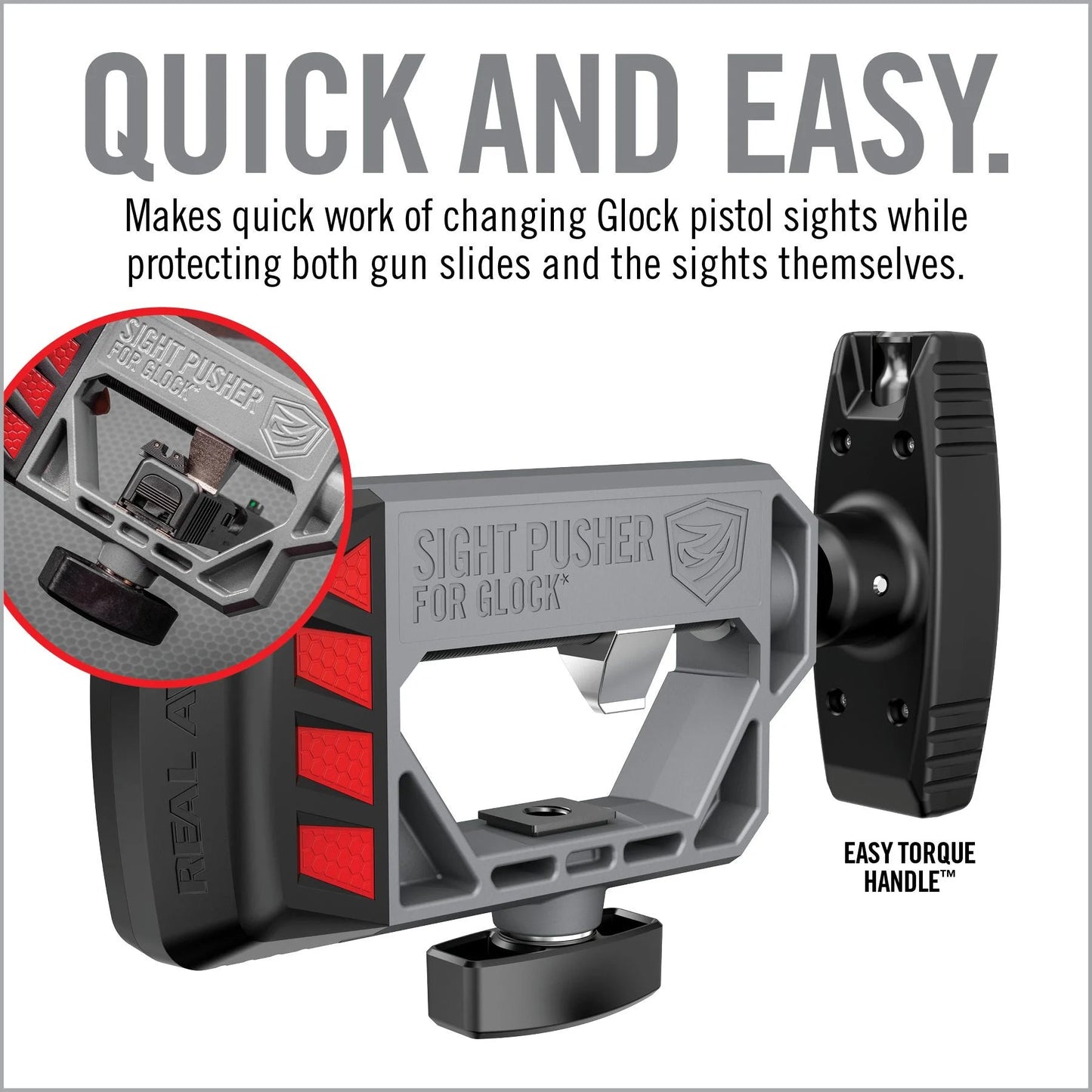 Extractor de miras Glock
