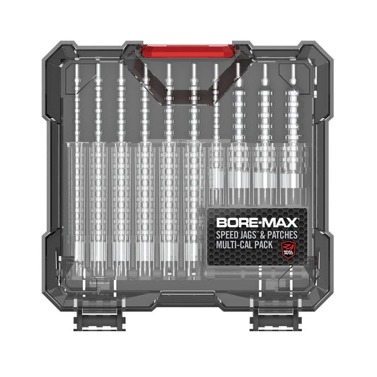 Bore-Max Speed Jags y Parches Paquete Multi-Calibre