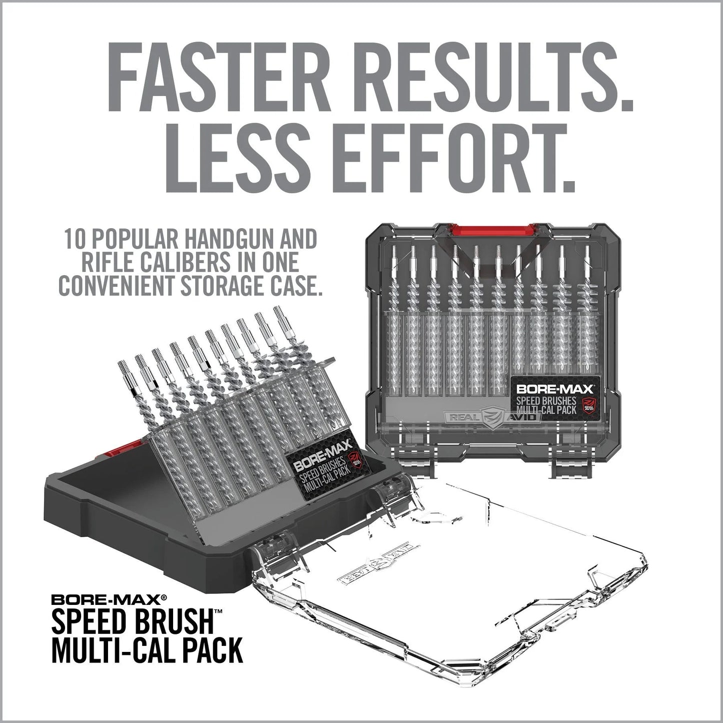 Cepillos Bore-Max Speed Pack Multicalibre