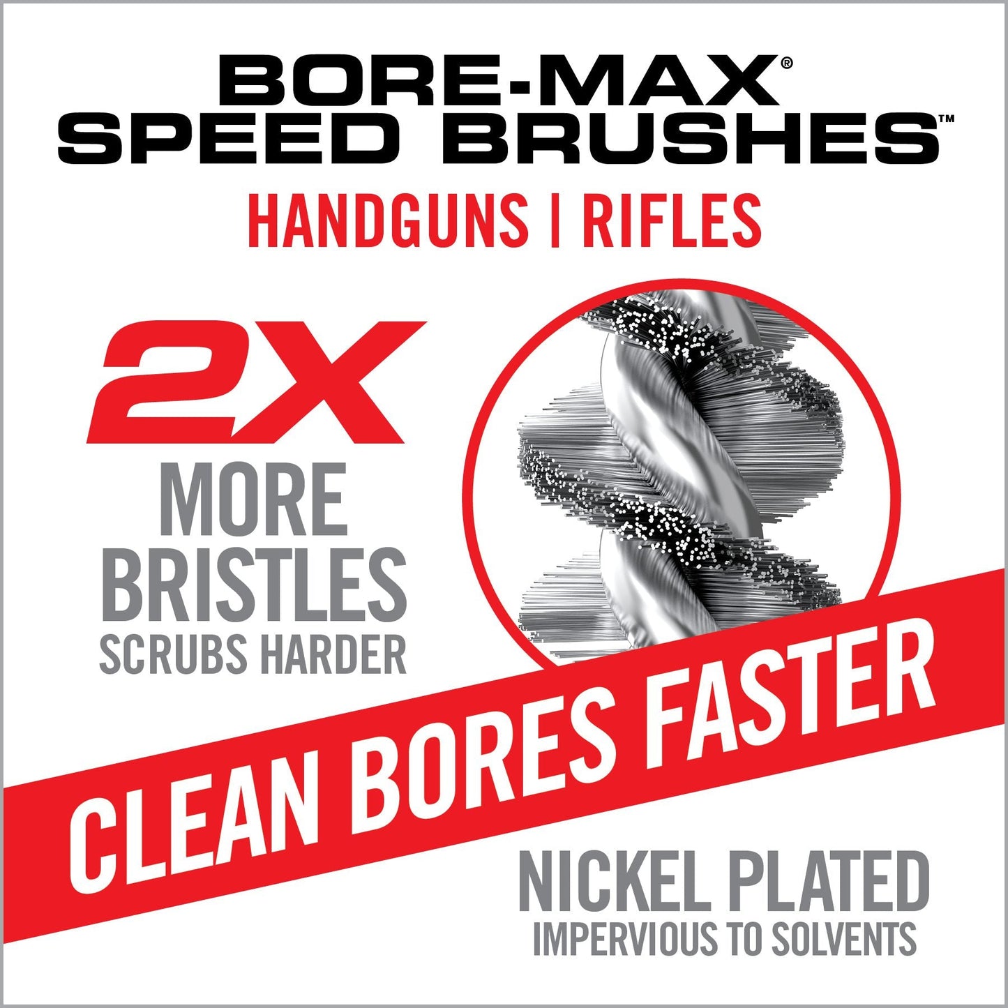 Cepillos Bore-Max Speed Pack Multicalibre