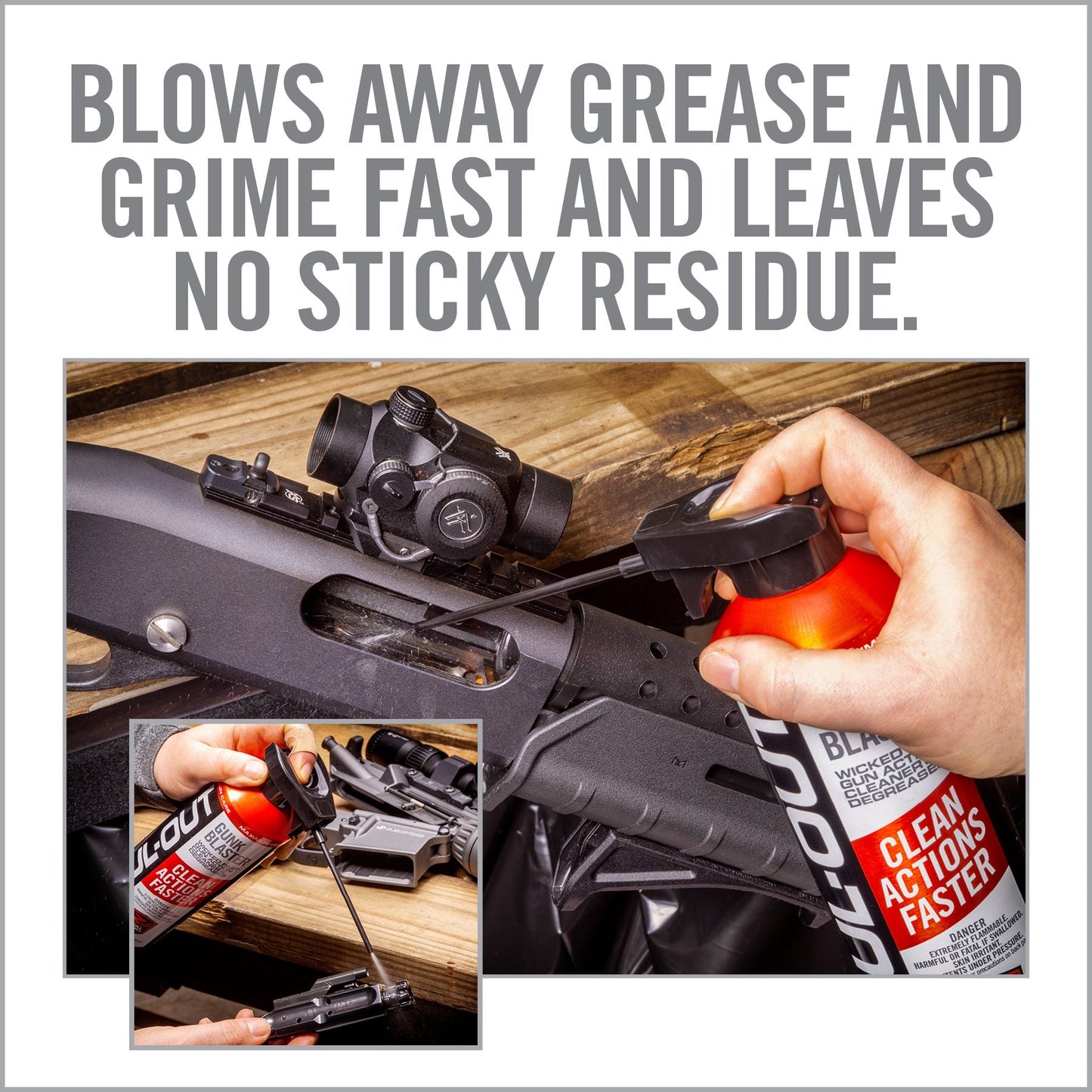 Foul-out Gunk Blaster