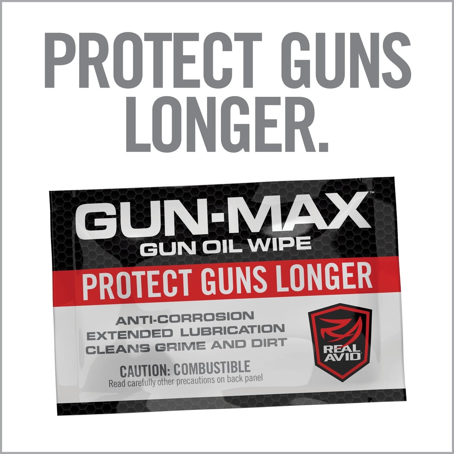 Toallitas de aceite para armas Gun-Max – Paquete de 25