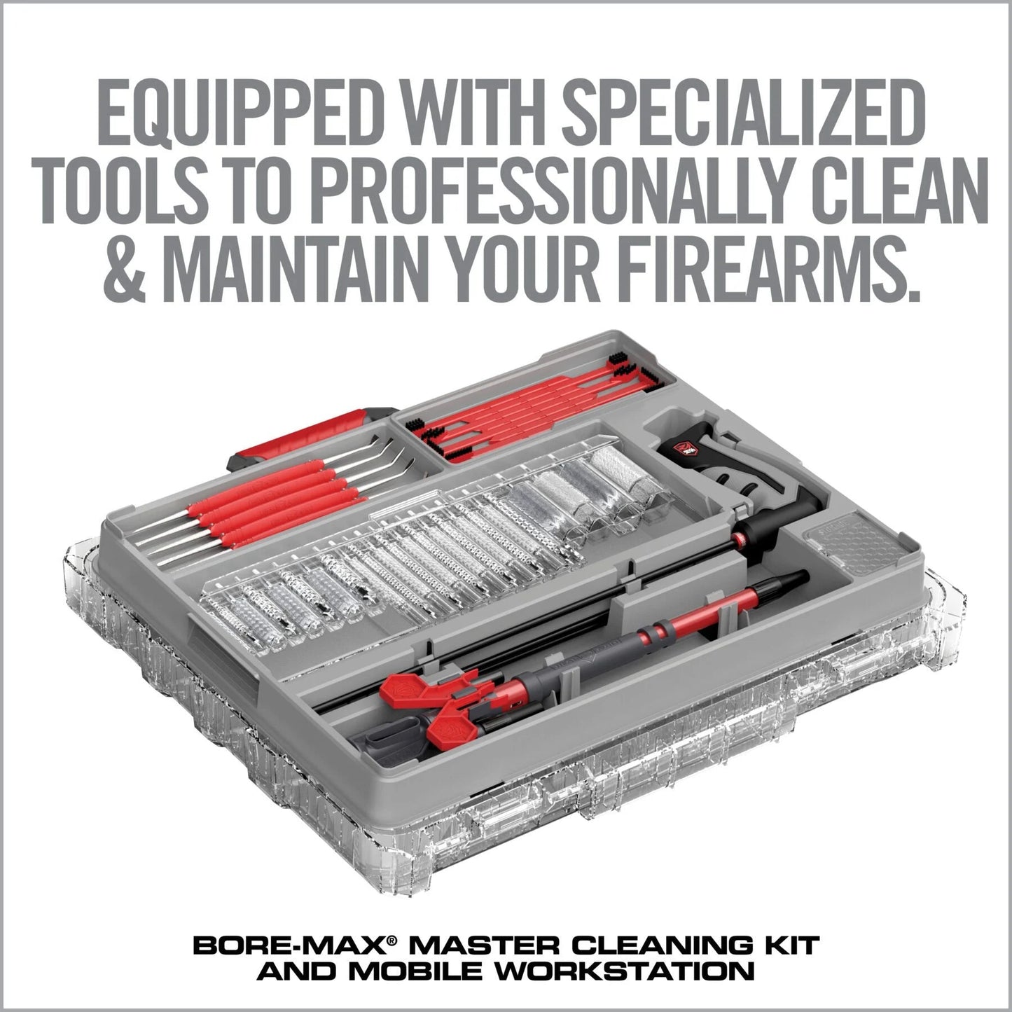 Kit de limpieza Bore-Max Master y estación de trabajo móvil
