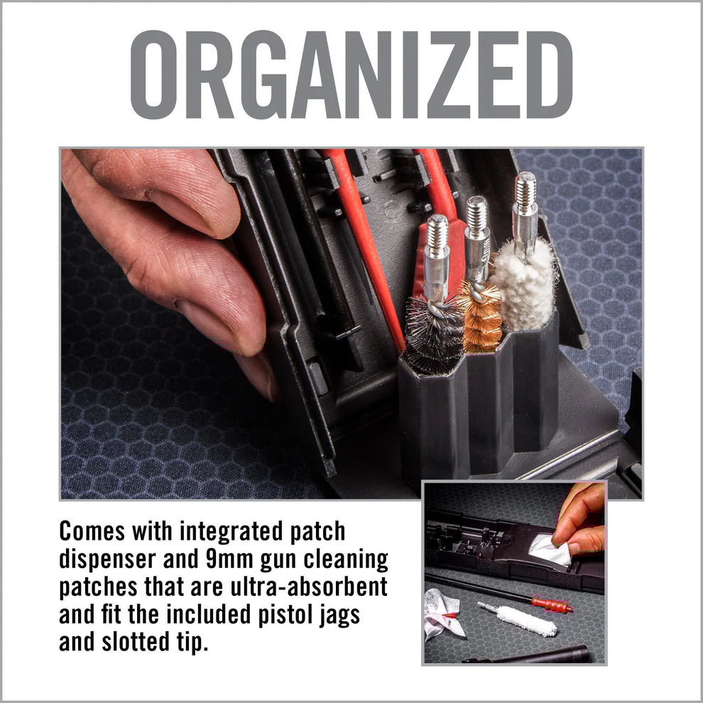 Kit de limpieza de pistola Prime-9 de 9 mm