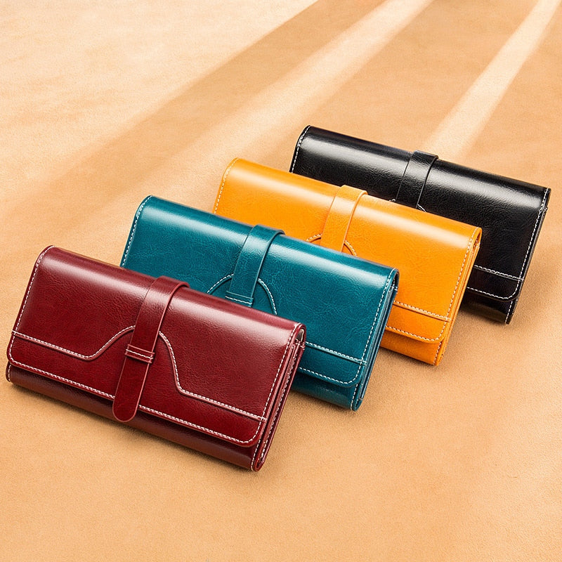 Large Capacity Leather Handbag