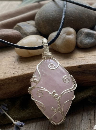 Custom Silver Non Tarnishing Agate Necklace