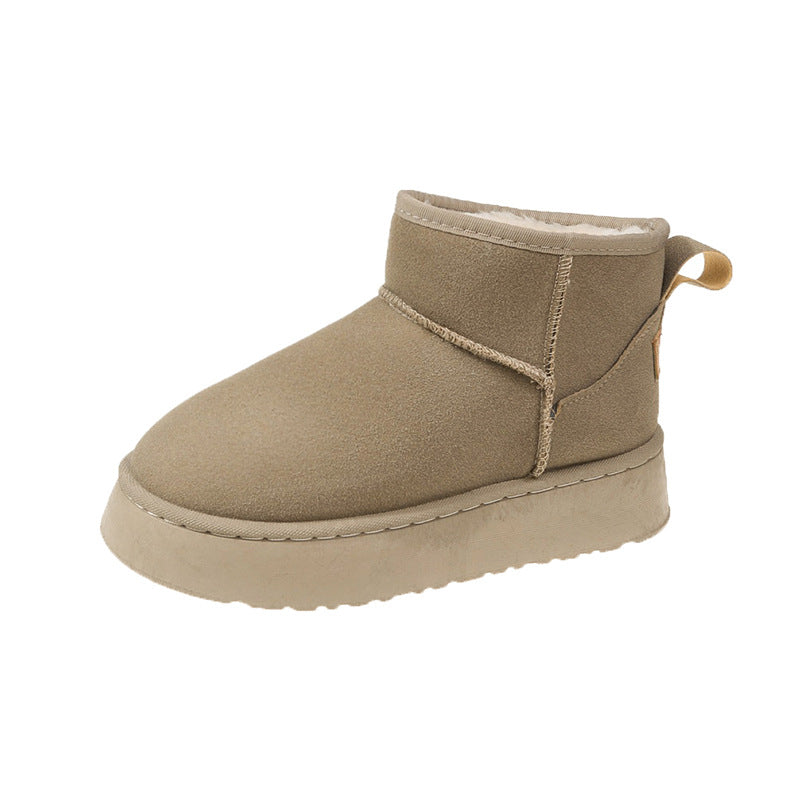 Women's Fur-Lined Outdoor Snow Boots