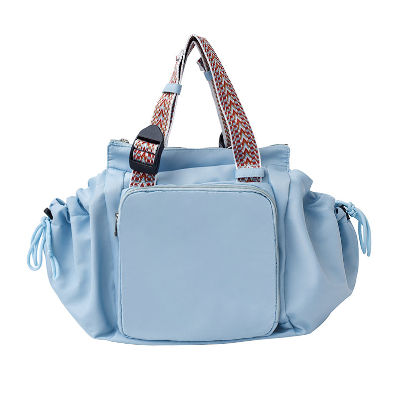 Nylon Fabric Large Capacity Travel Tote Handbag
