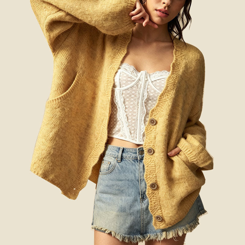 Womens Long-Sleeve Crew-Neck Sweater For Autumn And Winter