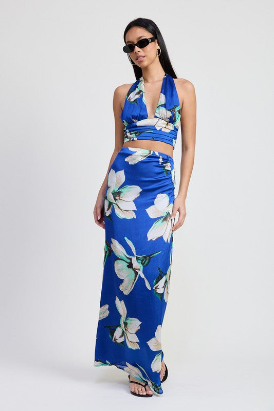 MAXI BIAS SKIRT