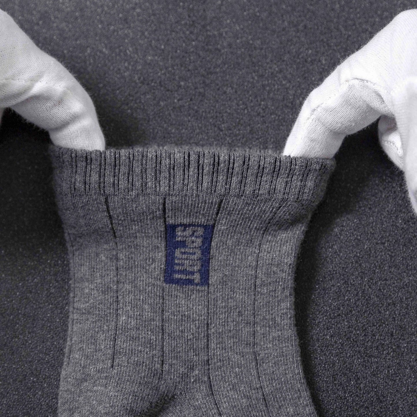 Men's 5 Pairs Breathable Cotton Mid-Tube Sweat-Absorbent Casual Trendy Socks