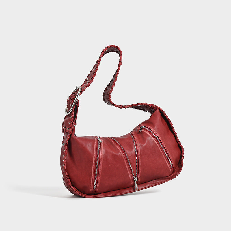Women's Vintage Weave Commuter Shoulder Travel Bag