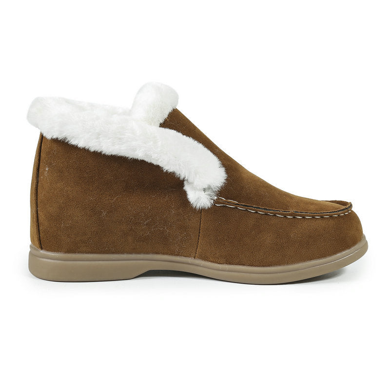 European And American Warm Casual Short Boots