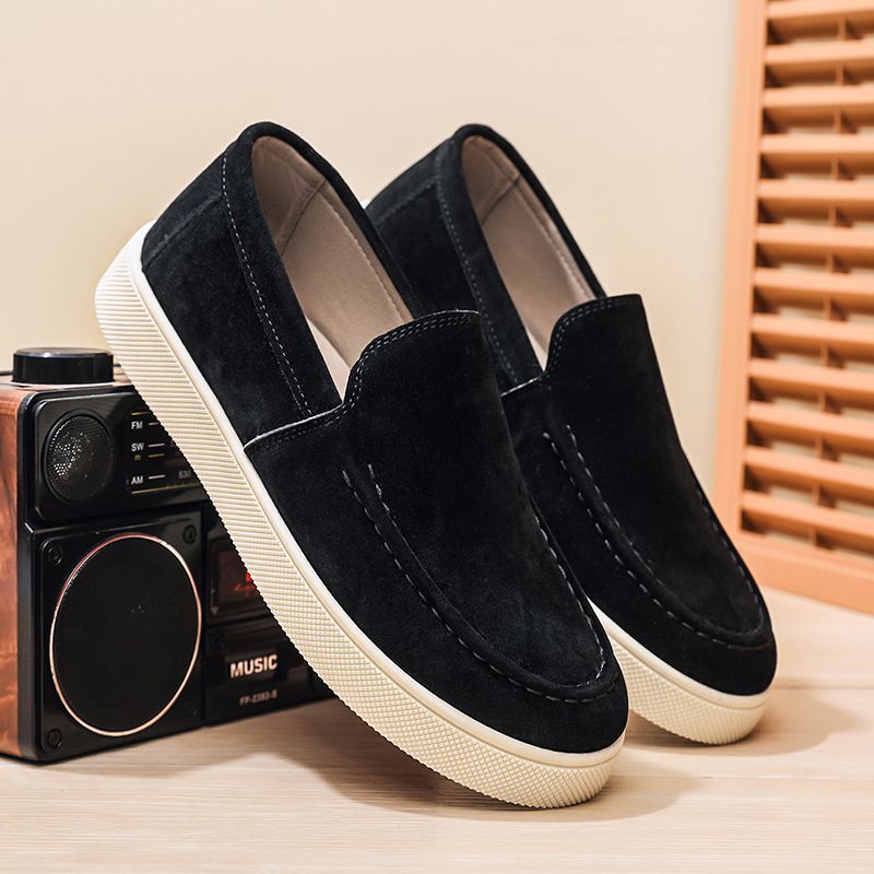 Mens Casual Single-strap Canvas Shoes
