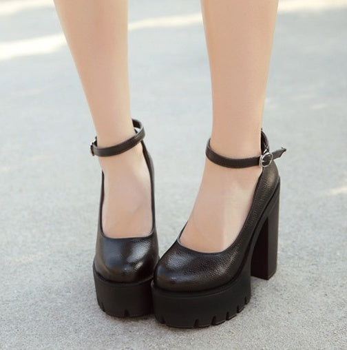 Super High-Heeled Platform Shoes