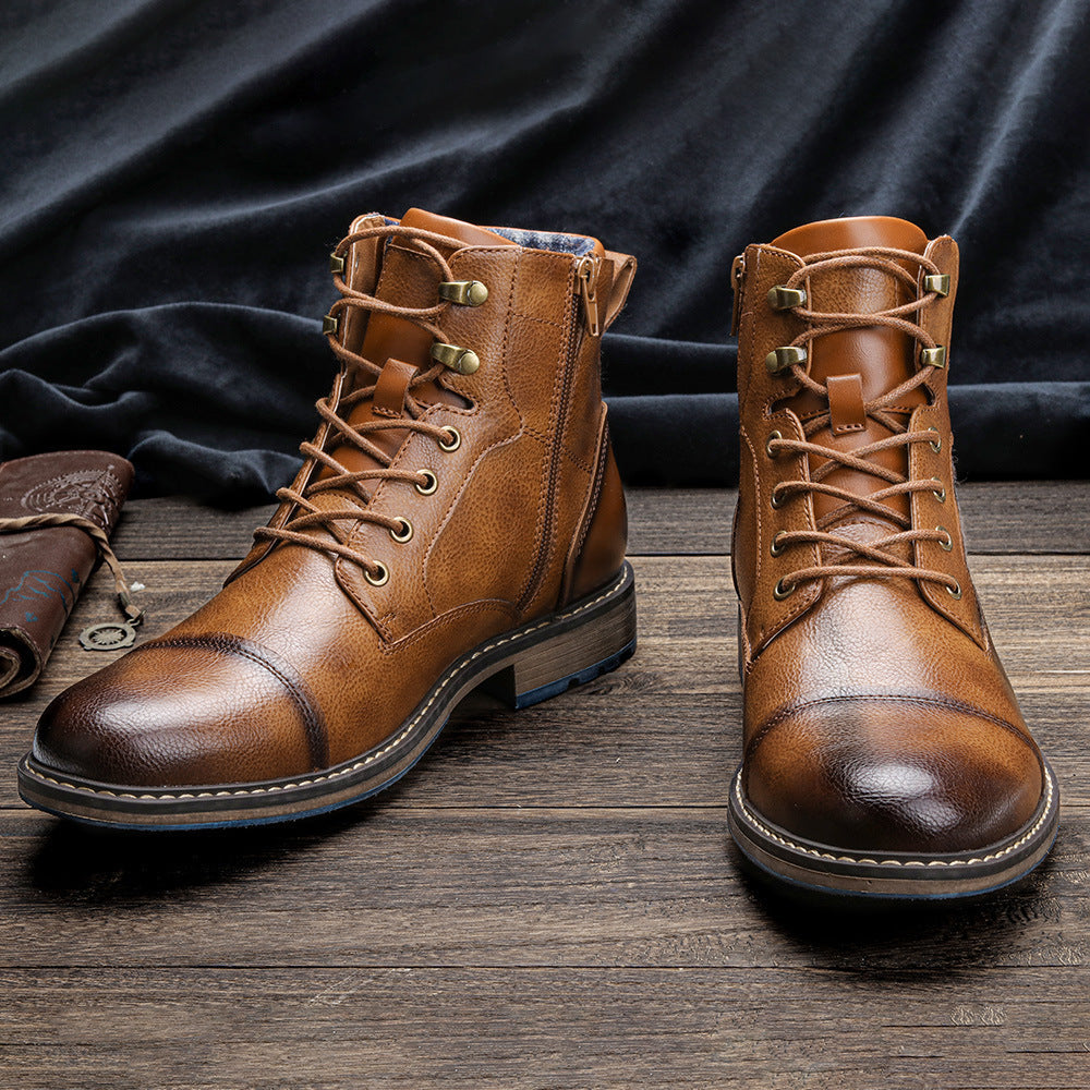 Men's Fashion High Top Vintage Martin Boots