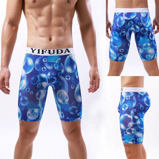 Ropa interior estampada para hombre, a la moda y cómoda