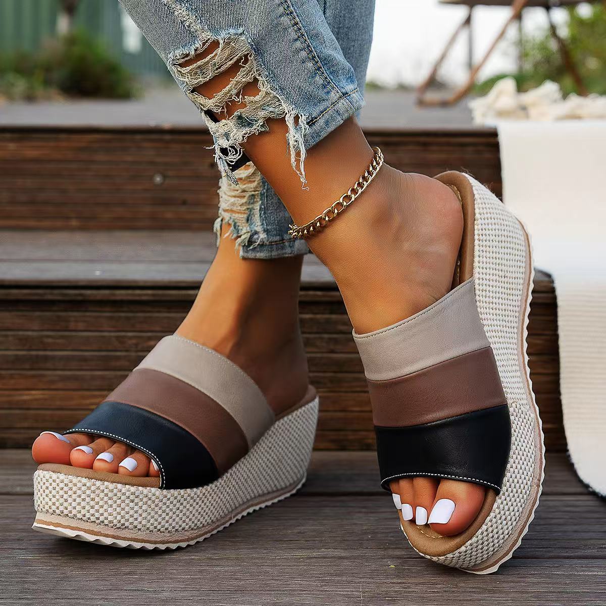 Platform Wedge Sandals