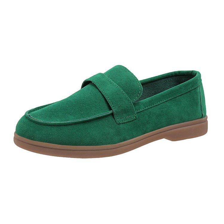 Casual Suede Loafer Flats