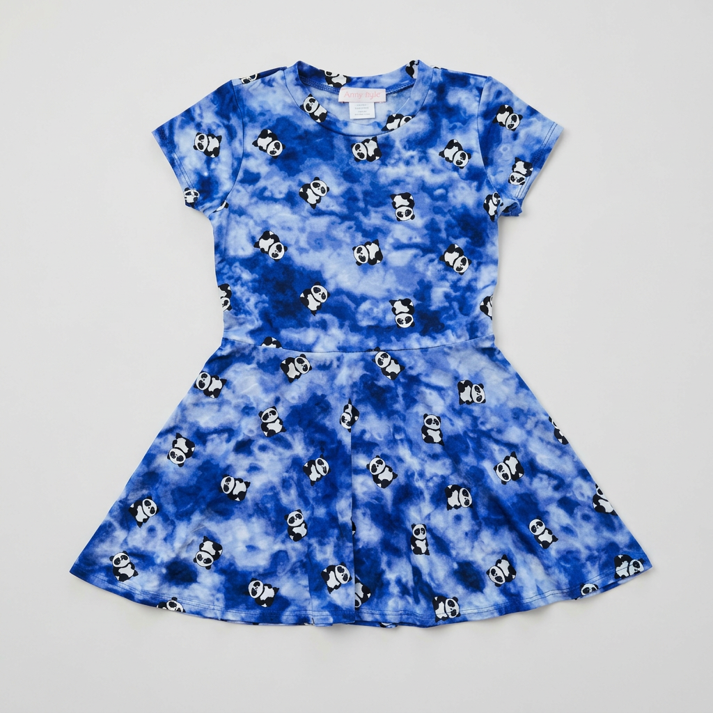 Tweenstyle by Stoopher - Panda Print Skater Dress
