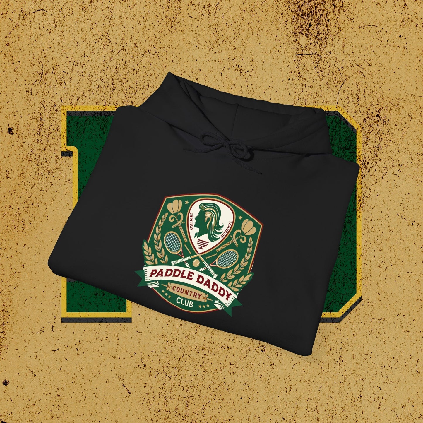Sudadera con capucha Paddle Daddy, sudadera unisex con capucha para papás, comodidad de élite para los irónicamente refinados