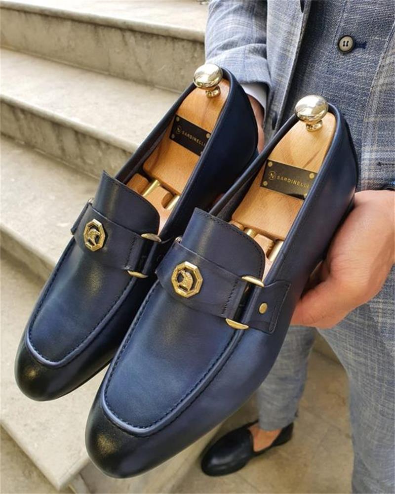 Men's British Style Polished Loafers