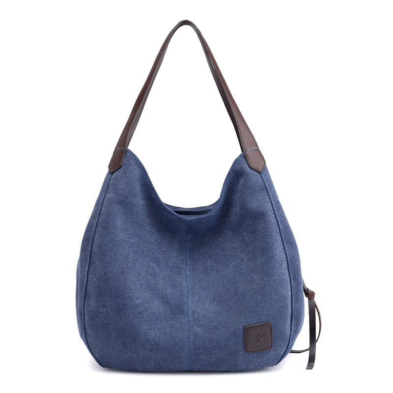 Women's The Traveler Canvas Shoulder Tote Travel Bag