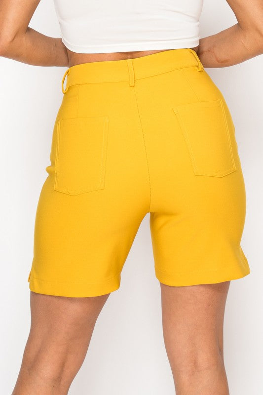 Bermudas Rectas de Golf (vestir) Ver tabla de tallas en "más detalles"