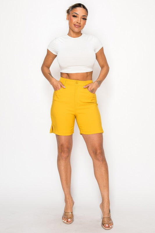 Bermudas Rectas de Golf (vestir) Ver tabla de tallas en "más detalles"