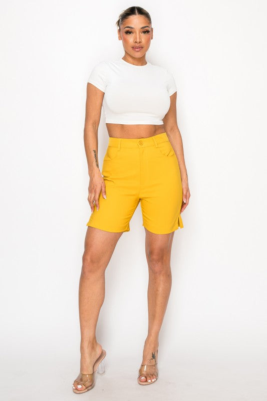 Bermudas Rectas de Golf (vestir) Ver tabla de tallas en "más detalles"