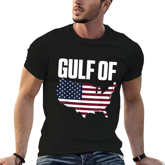 Camiseta con cuello acanalado Golfo de los Estados Unidos de América