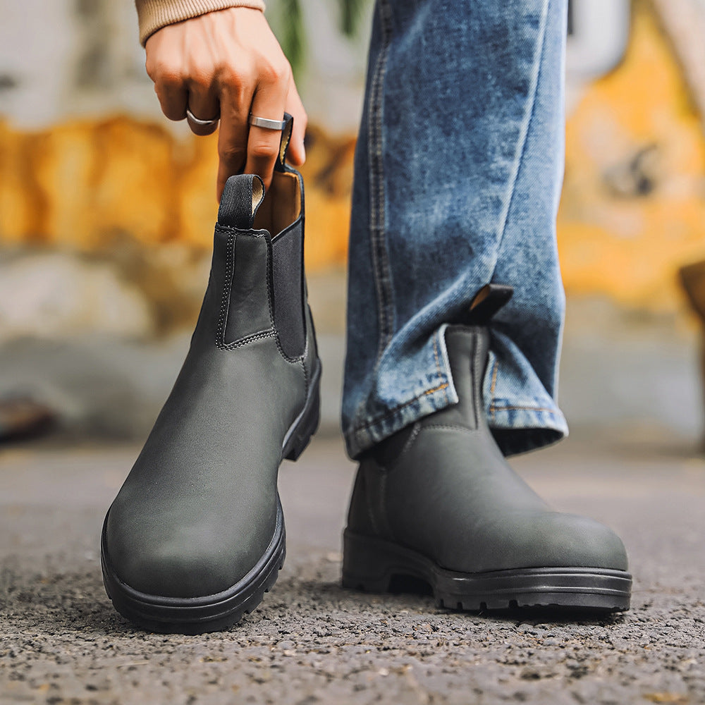 Chelsea Leather Boots