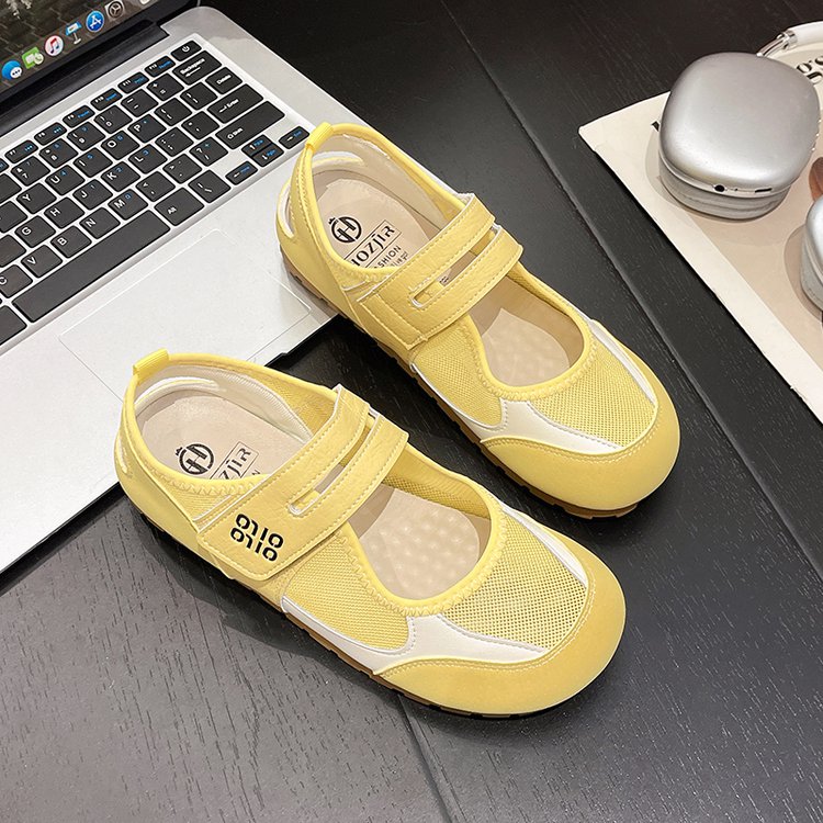 Women Breathable Mesh Roman Sandals, 2026 New Summer Comfort Flat Slip-on Shoes, Versatile Outdoor Flats To Match Dresses