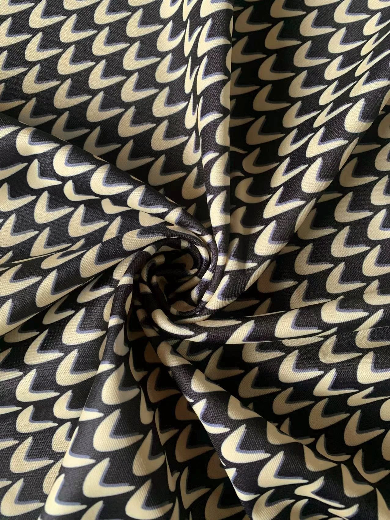 Plus Size Loose Lapels Button Short Sleeve Plus Size Printed Shirt Dress