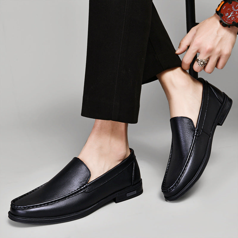 Men's British Casual Business Slip-On Shoes