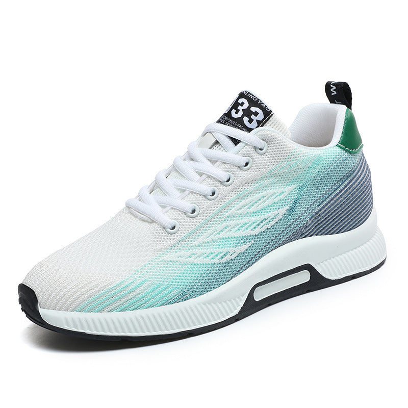 Men's Flyknit Breathable Height Increasing Sneakers