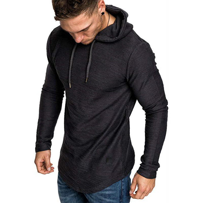 Sudadera con capucha ajustada para hombre