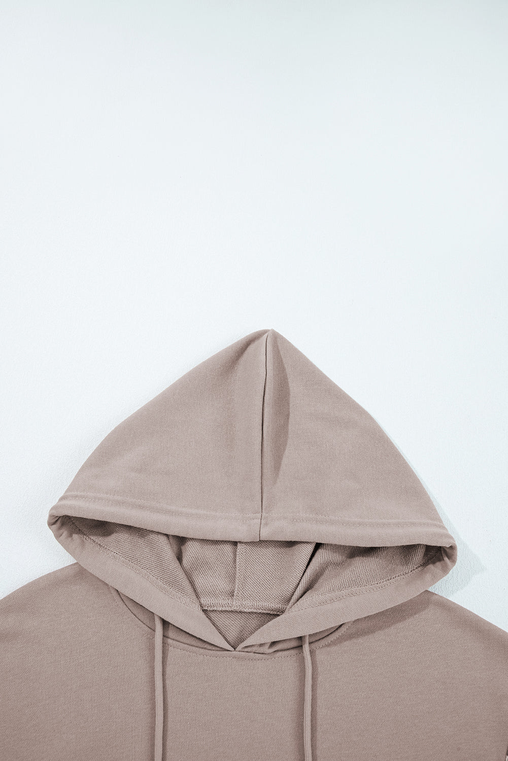 Sudadera con capucha holgada con bloques de color y retazos DUNE