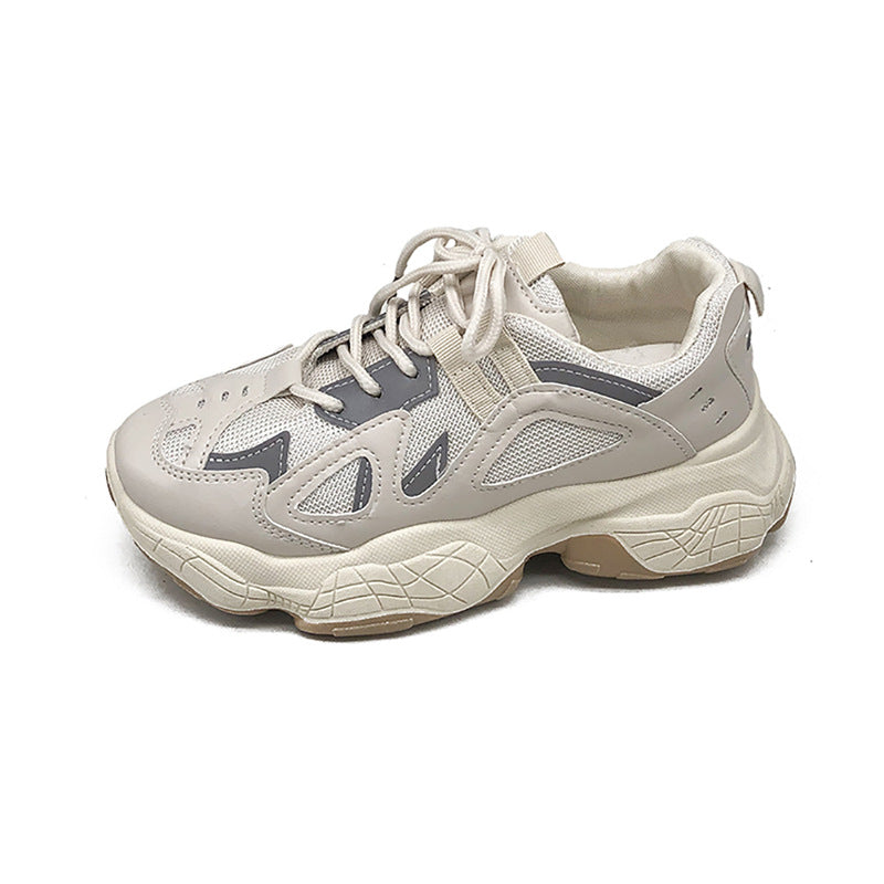 Smoked white sneakers