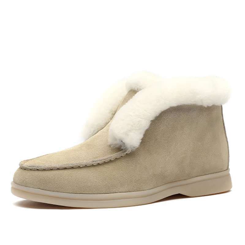 European And American Warm Casual Short Boots