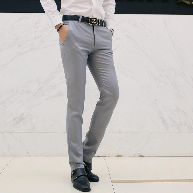 Men's Business Casual Slim-fit Pants