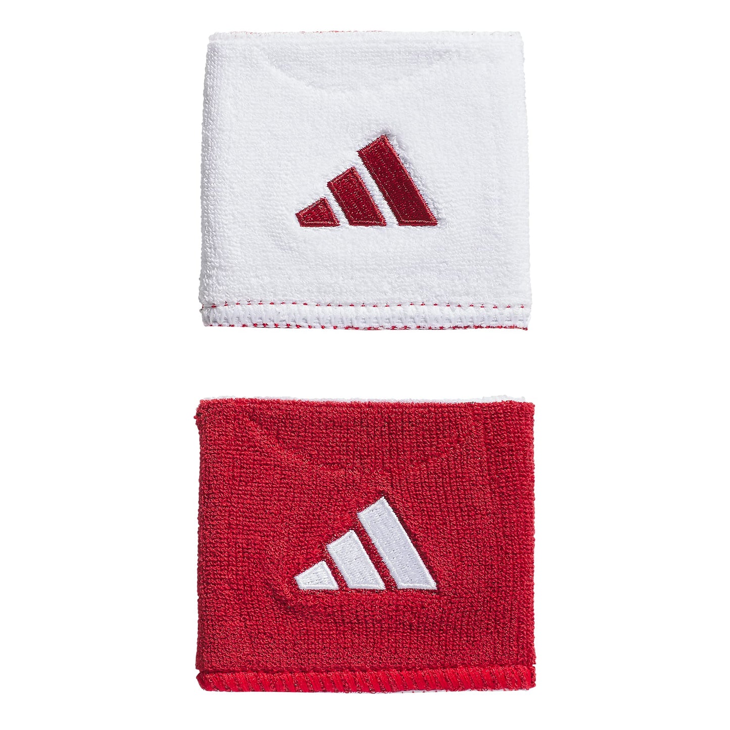 adidas Interval Reversible Wristband Team Power Red/White/2 One Size