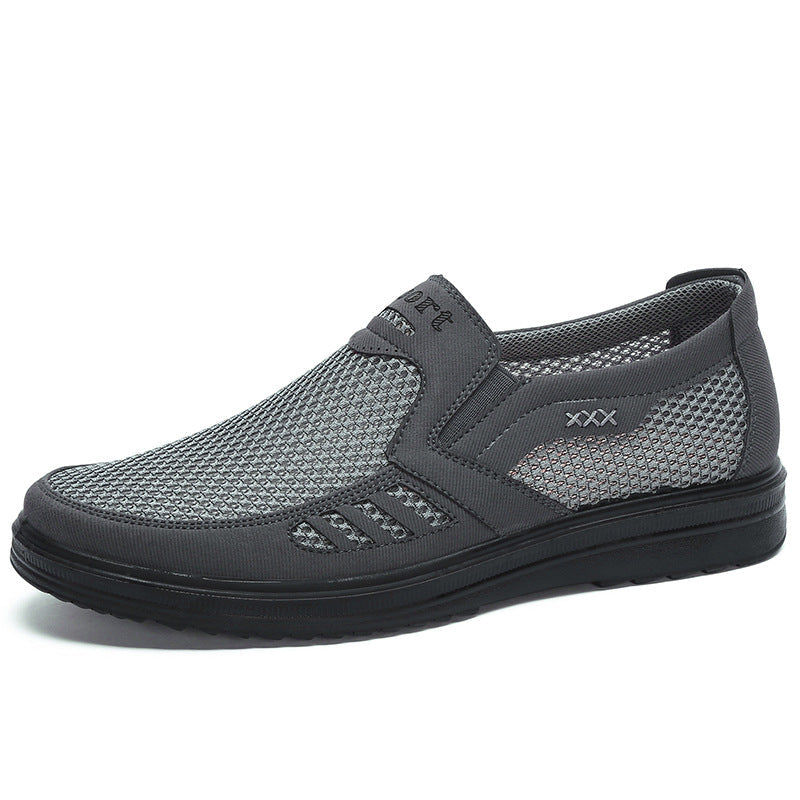 Lightweight Casual Soft Sole Senior Dad Flats