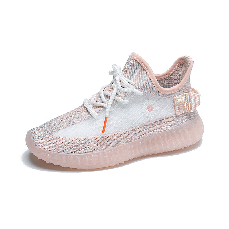 Women's gypsophila fluorescent sole sneakers