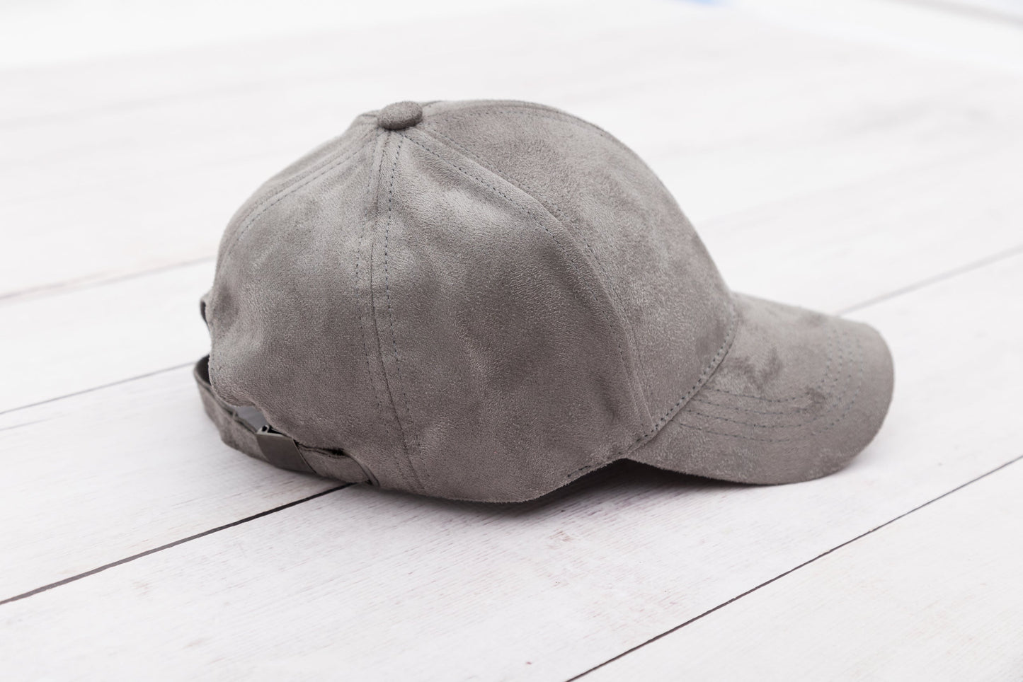Gorra de béisbol de gamuza estilo "Boyfriend"