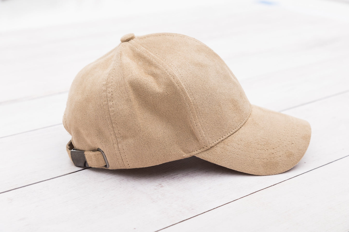 Gorra de béisbol de gamuza estilo "Boyfriend"