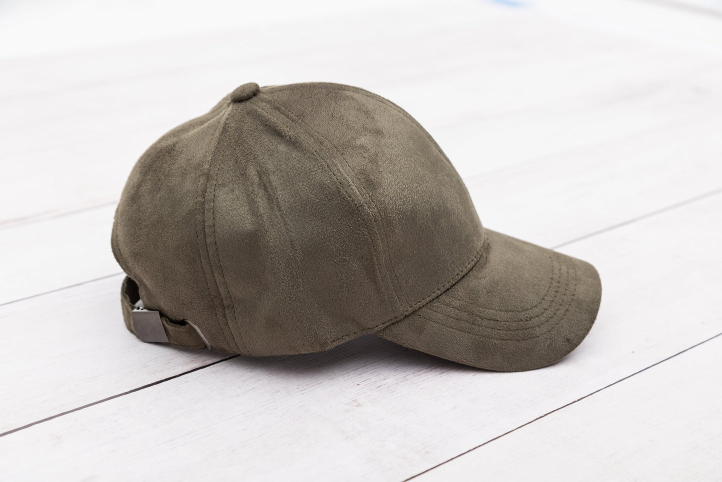Gorra de béisbol de gamuza estilo "Boyfriend"